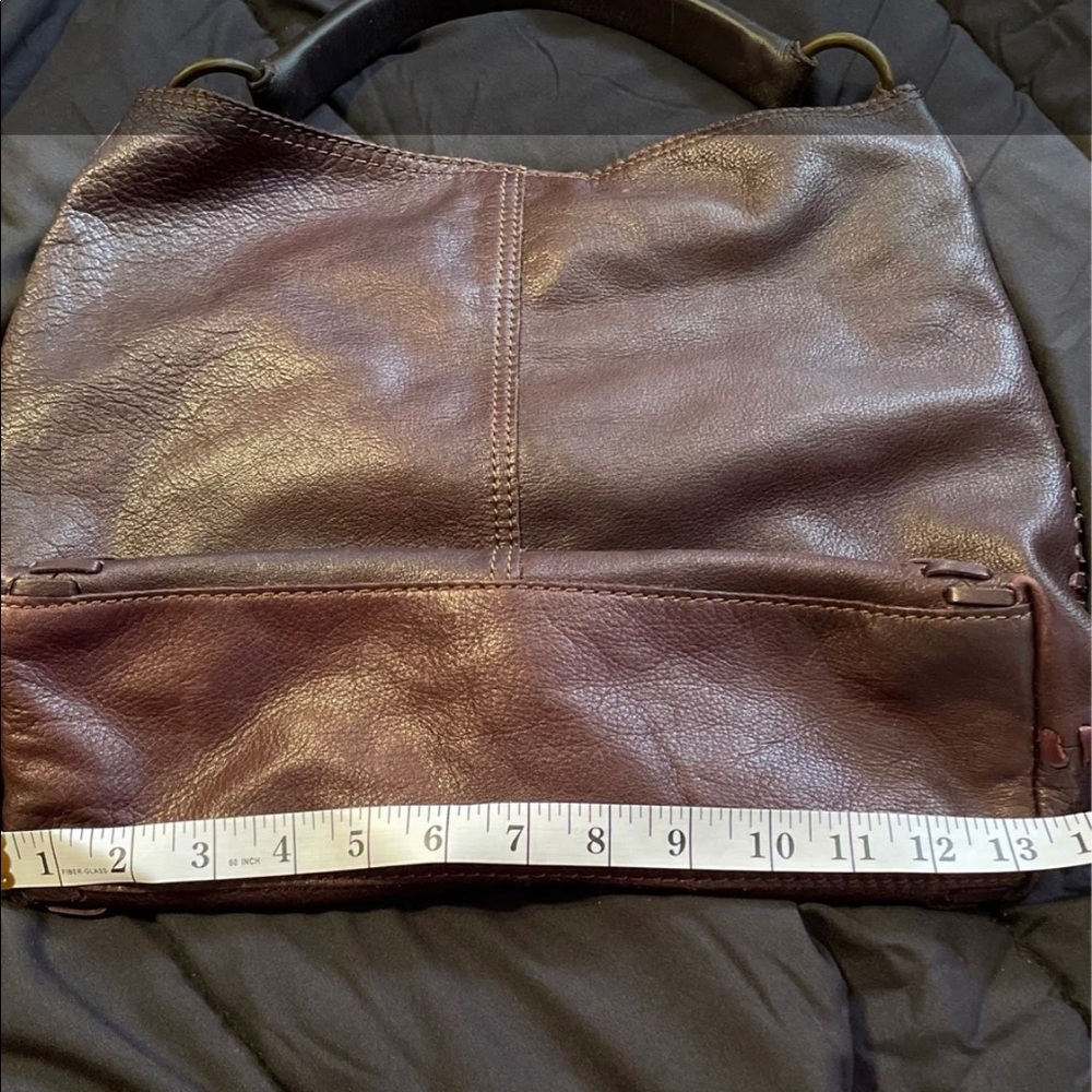 ❌❌SOLD SOLD❌❌Lucky brand Lrg whipstitch hobo bag - Picture 8 of 11